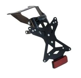 KIT Portatarga Racingbike per Suzuki GSX-R 750 08-10 regolabile con Lucetarga LED + Catadiottro