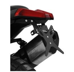 KIT Portatarga X-Line Ibex Zieger per Aprilia Tuareg 660 21-25 regolabile con Lucetarga LED + Catadiottro