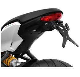 KIT Portatarga X-Line Ibex Zieger per Ducati SuperSport 950 21-24 regolabile con Lucetarga LED + Catadiottro