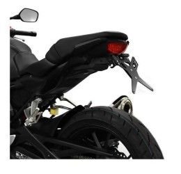 KIT Portatarga X-Line Ibex Zieger per Honda CB 300 R 18-22 regolabile con Lucetarga LED + Catadiottro
