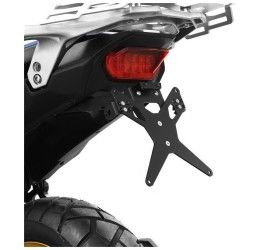 KIT Portatarga X-Line Ibex Zieger per Honda XL 750 V Transalp 23-25 regolabile con Lucetarga LED + Catadiottro