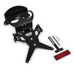 KIT Portatarga X-Line Ibex Zieger per Suzuki GSR 600 06-11 regolabile con Lucetarga LED + Catadiottro