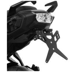 KIT Portatarga X-Line Ibex Zieger per Suzuki GSX-S 1000 GT 21-25 regolabile con Lucetarga LED + Catadiottro
