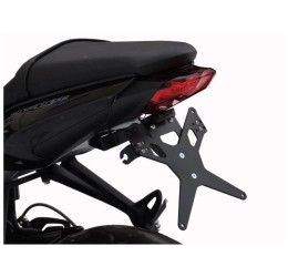 KIT Portatarga X-Line Ibex Zieger per Triumph Street Triple 765 RS 17-23 regolabile con Lucetarga LED + Catadiottro