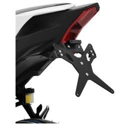 KIT Portatarga X-Line Ibex Zieger per Yamaha R7 21-25 regolabile con Lucetarga LED + Catadiottro