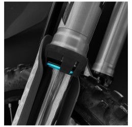 Kit raschia fango Racecap Beaver per Husqvarna TC 250 14-25 colore nero