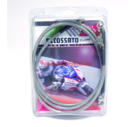 Kit tubi Freno in treccia Accossato (Ant+Post) configurazione STANDARD per Aprilia RSV 1000 R 01-05