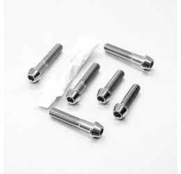 Kit viti piastre sterzo in ACCIAIO INOX Pro-Bolt per Yamaha XSR 700 16-25 - superiori e inferiori - 6 viti