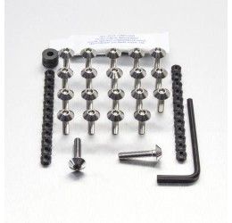 Kit viteria Carena in ACCIAIO INOX Pro-Bolt per Honda XL 600 V Transalp 87-99