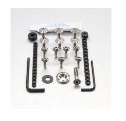 Kit viteria Carena in ACCIAIO INOX Pro-Bolt per Suzuki GSX-R 750 06-07