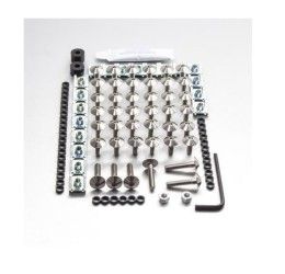 Kit viteria Carena in ACCIAIO INOX Pro-Bolt per Yamaha R1 04-06