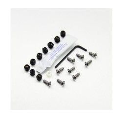 Kit viti Cupolino ACCIAO INOX Pro-Bolt per Ducati 999 S 03-04 - 9 viti + dadi elastici