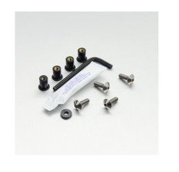 Kit viti Cupolino ACCIAO INOX Pro-Bolt per Honda XL 600 V Transalp 94-99 - 4 viti + dado elastico