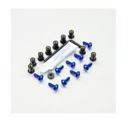 Kit viti Cupolino ERGAL Pro-Bolt per Aprilia RS 250 95-97 - 9 viti + dadi elastici