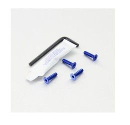 Kit viti Cupolino ERGAL Pro-Bolt per Piaggio Vespa GTS 300 Touring 11-16 - 4 viti testa svasata M5x20mm - per cupolino originale faro alto