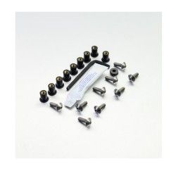Kit viti Cupolino TITANIO Pro-Bolt per Aprilia RS 125 93-98 - 9 viti + dadi elastici