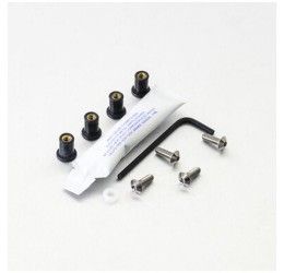 Kit viti Cupolino TITANIO Pro-Bolt per Aprilia RS 660 Extrema 20-25 - 4 viti + dado elastico