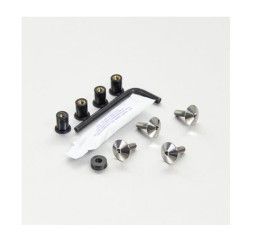 Kit viti Cupolino TITANIO Pro-Bolt per Triumph Tiger 1200 Explorer 12-17 - 4 viti