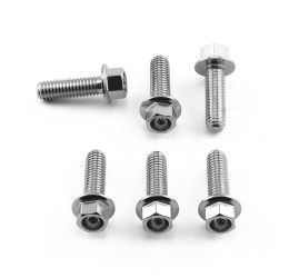 Kit viti dischi freno anteriori in ACCIAIO INOX Pro-Bolt per Piaggio Vespa GTS 300 Touring 11-16 - 6 x M6x1.00x20mm - testa bombata