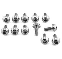 Kit viti dischi freno anteriori in TITANIO Pro-Bolt per Honda Africa Twin CRF 1000 L 16-19 12 pezzi