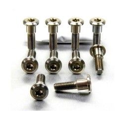 Kit viti dischi freno anteriori in TITANIO Pro-Bolt per Triumph Street Triple 675 07-17 - 10 viti