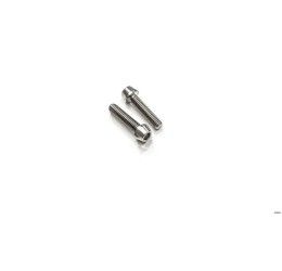 KIT VITI RISER SUPERIORE M8X25 (2 PZ) TITANIO CNC Racing per mv agusta dragster 800 rc e4 17-20