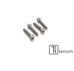 Kit viti serraggio piede forcella M6x25 (4 pz) Titanio CNC Racing per Ducati Scrambler 800 Cafe Racer 17-21