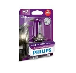 LAMPADA PHILIPS H7 CITY VISION - 12V 55W - (Rif.Philips: 12972CTVBW)