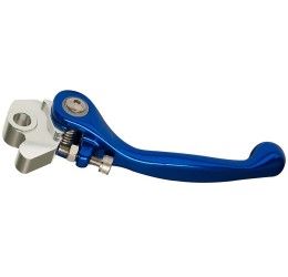 Leva freno snodata antirottura Innteck per Husqvarna WR 125 03-13 colore blu