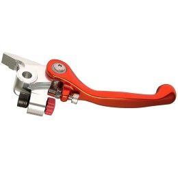 Leva freno snodata antirottura Innteck per Sherco 250 SEF Factory 19-24 colore arancione