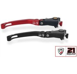 Leva freno snodata ribaltabile CNC Racing modello RACE per Ducati Multistrada V4 Rally 23-24 Troy Bayliss Limited Edition