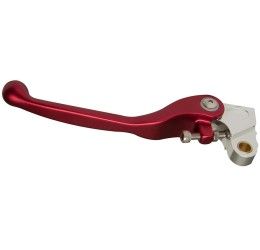 Leva frizione snodata antirottura Innteck per Honda CR 125 04-07 colore rosso