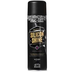Lucidante Muc-Off Silicone Shine spray protettivo moto in silicone da 500 ml