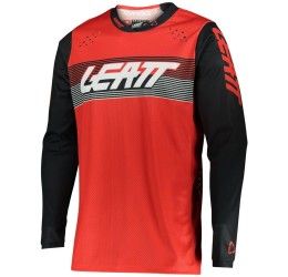 Maglia cross enduro Leatt 4.5 Lite colore rosso