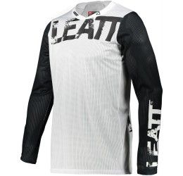 Maglia cross enduro Leatt 4.5 X-Flow colore bianco
