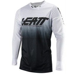 Maglia cross enduro Leatt 4.5 X-Flow colore bianco