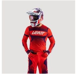Maglia cross enduro Leatt 5.5 UltraWeld colore marrone