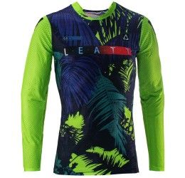 Maglia cross enduro Leatt 5.5 UltraWeld colore verde