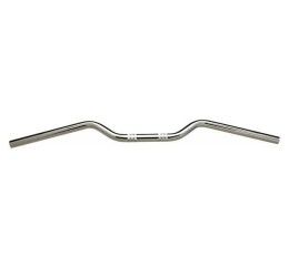 Manubrio Accossato da 22mm in acciaio cromato (A=669 B=98 C=100 D=122 E=60)