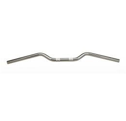 Manubrio Accossato da 22mm in acciaio cromato (A=722 B=63 C=164 D=122 E=60)