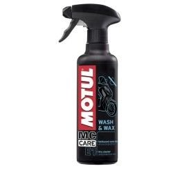 Lucidante e pulitore Motul E1 wash & wax nebulizzatore 400ml