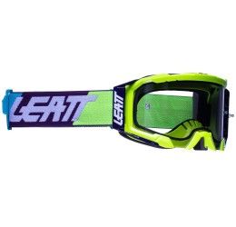 Occhiali Off-Road Leatt Velocity 5.5 modello Neon colore multicolor - lente colorata