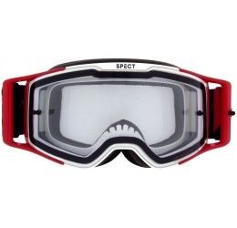Occhiali Off-Road Red Bull Spect Torp Bianco Montatura/Lente: Bianco/Trasparente , S.0