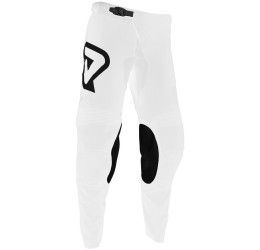 Pantaloni cross enduro Acerbis MX TRACK INC Bianco/Nero