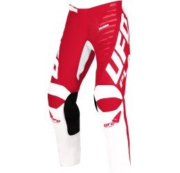 Pantaloni cross enduro UFO Kimura per bambino rosso-bianco