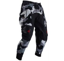 Pantaloni cross enduro Leatt 4.5 HydraDri impermeabili colore grigio