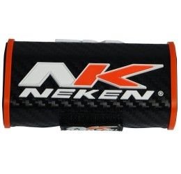 Paracolpi Neken Enduro a mattoncino piccolo per manubrio da 28mm nero-arancione