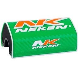 Paracolpi Neken 3D Oversize a mattoncino per manubrio da 28mm Verde