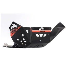 Paramotore ENDURO AXP Racing Adventure in PEHD 8mm nero per KTM 790 Adventure S 19-23
