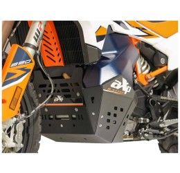 Paramotore ENDURO AXP Racing Adventure in PEHD 8mm nero per KTM 890 Adventure 21-25 - (Protezione versione TOURING)